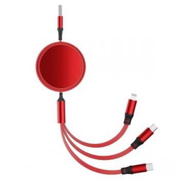 三合一數據充電線